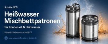 Heißwasser Mischbettpatrone