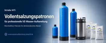 Vollentsalzungspatronen