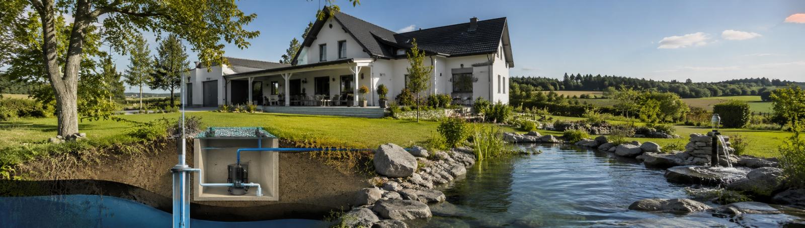 Brunnenwasser Versorgung