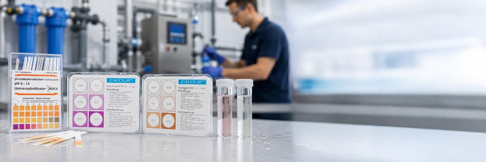 Wasseranalyse Messbesteck