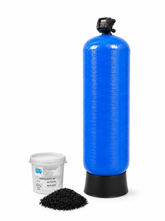 Aktivkohlefilter 4,8 m³/h<br>Zeitgesteuert