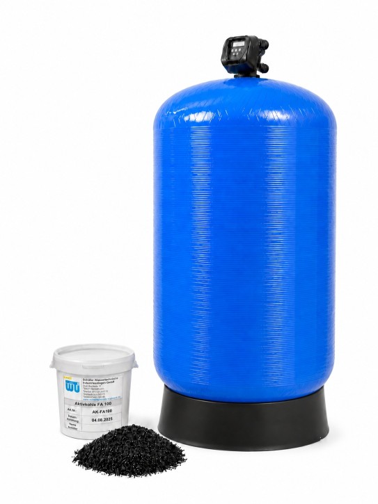 Aktivkohlefilter 9,5 m³/h<br>Zeitgesteuert