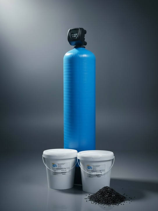 Aktivkohlefilter 1 m³/h<br>Zeitgesteuert