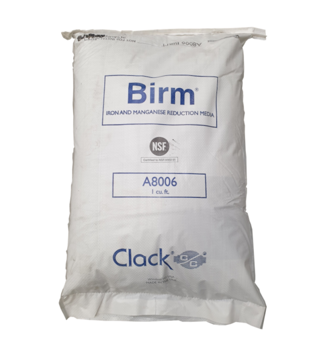 BIRM Filtermaterial<br>zur Reduzierung von Eisen und Mangan