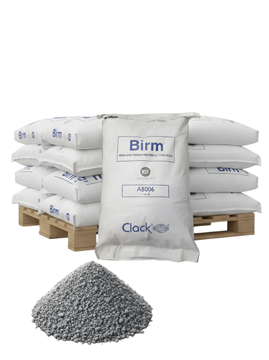 BIRM Filtermaterial<br>zur Reduzierung von Eisen und Mangan