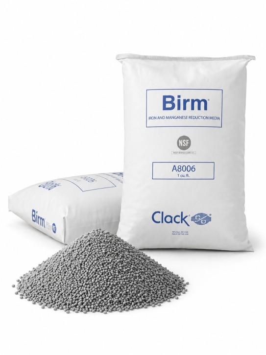 BIRM Filtermaterial<br>zur Reduzierung von Eisen und Mangan