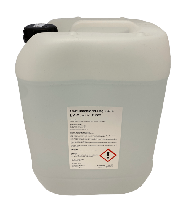 Calciumchlorid Lösung 34%<br>20 Liter Kanister