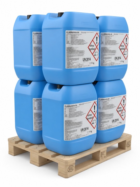Biozid Clarmarin 350<br>8 Kanister je 33 kg<br>Inkl. Versandkosten