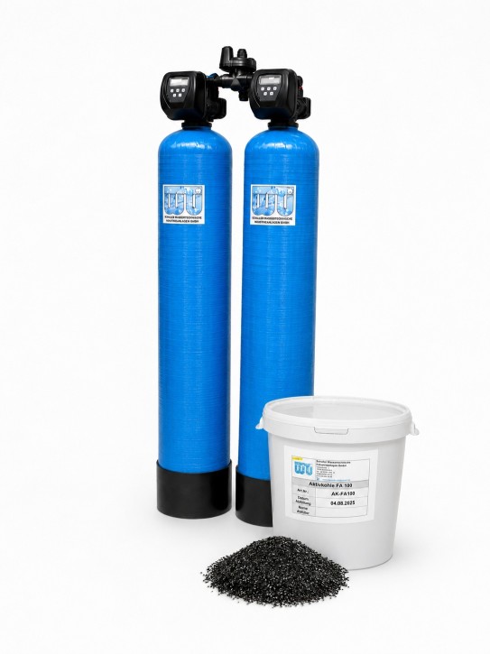 Aktivkohlefilter 1,8 m³/h<br>Pendelanlage