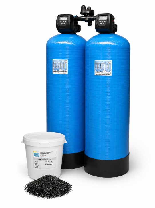 Aktivkohlefilter 4,8 m³/h<br>Pendelanlage