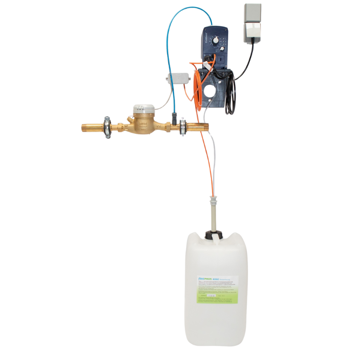 Mengengesteuerte Dosieranlage<br>Anschlussgröße 1"