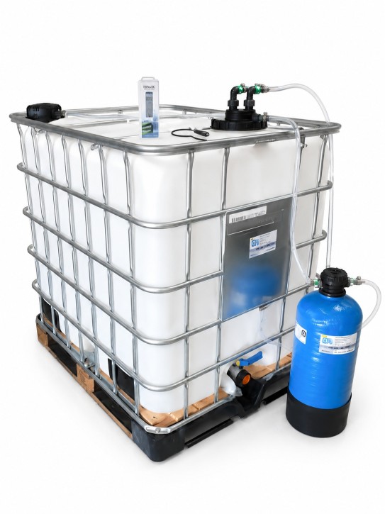 ECO-IBC-VE<br>Deionisiertes Wasser<br>Komplettset Inkl. Versand
