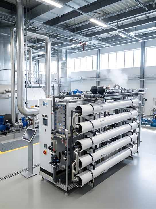 Reinstwasseranlage mit EDI <br><0,07 µS/cm für 7 m³/h