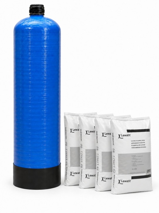 Enthärtungspatrone EHP100<br>bei 10 °dH bis zu 40.000 l