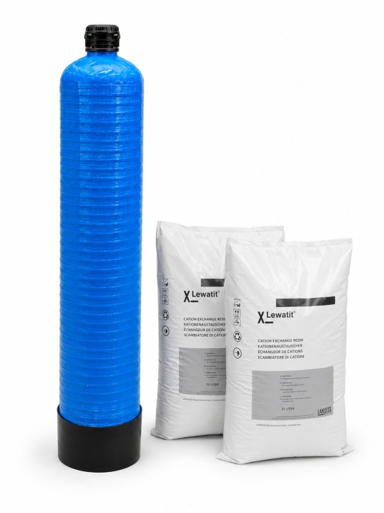 Enthärtungspatrone EHP50<br>bei 10 °dH bis zu 20.000 l