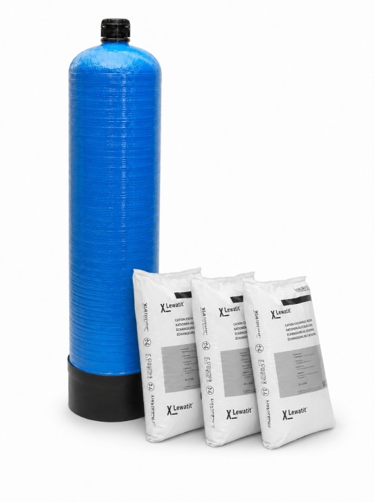 Enthärtungspatrone EHP75<br>bei 10 °dH bis zu 30.000 l