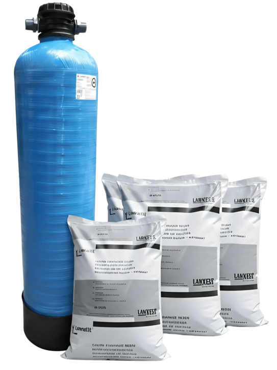 Enthärtungspatrone EHP100<br>bei 10 °dH bis zu 40.000 l