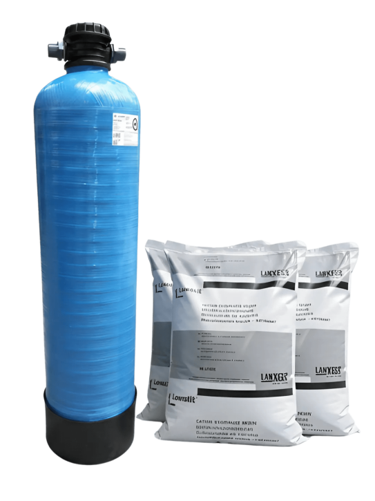 Enthärtungspatrone EHP75<br>bei 10 °dH bis zu 30.000 l
