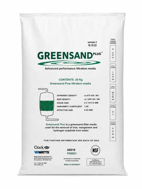 Greensand Plus<br>14,2 Liter/Sack
