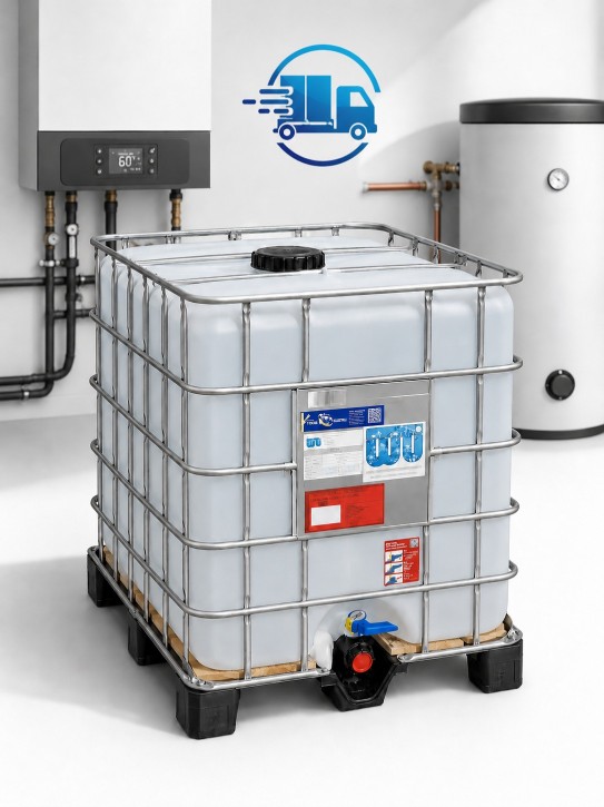 Heizungswasser VDI 2035<br>1.000 Liter IBC<br>Inkl. Versandkosten