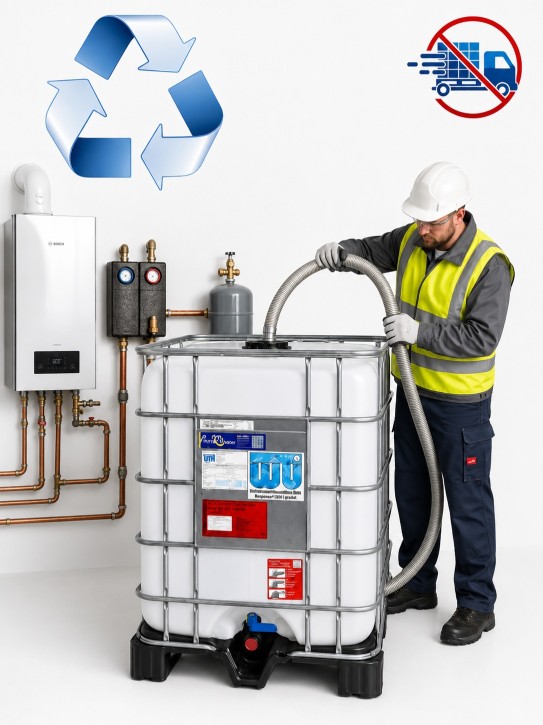 Heizungswasser VDI 2035<br>IBC 1.000 Liter<br>Neufüllung Selbstabholung