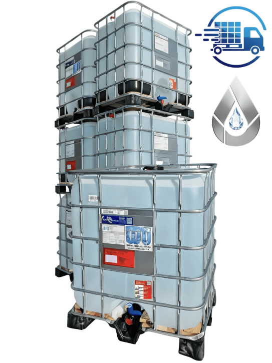 Hochreines Wasser<br>1.000 Liter IBC<br>Inkl. Versandkosten