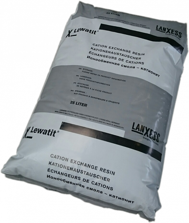 Lewatit MonoPlus S 108 Na<br>von Lanxess<br>25 Liter Sack