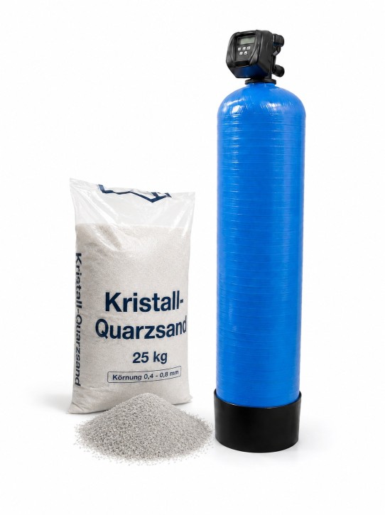 Einzel Kiesfilter 1,5 m³/h<br>Zeitgesteuert