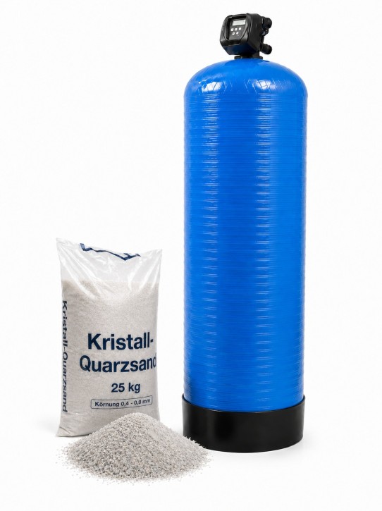 Einzel Kiesfilter 2,0 m³/h<br>Zeitgesteuert