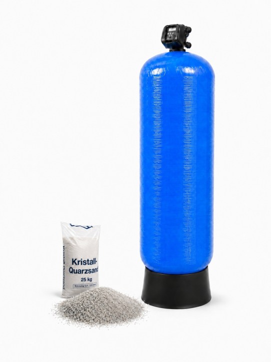 Einzel Kiesfilter 4,8 m³/h<br>Zeitgesteuert