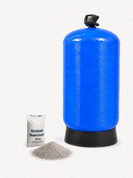 Einzel Kiesfilter 9,5 m³/h<br>Zeitgesteuert
