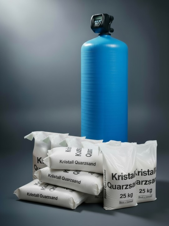 Einzel Kiesfilter 3,7 m³/h<br>Zeitgesteuert