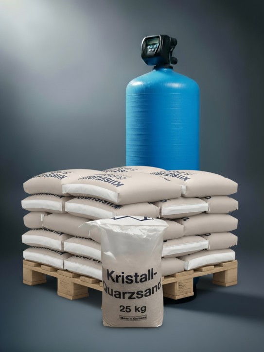 Einzel Kiesfilter 6,1 m³/h<br>Zeitgesteuert