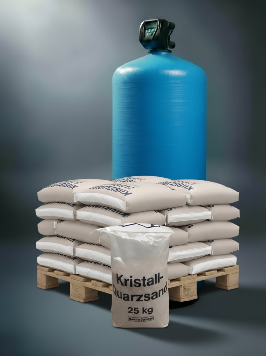 Einzel Kiesfilter 9,5 m³/h<br>Zeitgesteuert