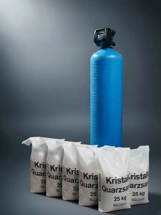 Einzel Kiesfilter 2,0 m³/h<br>Zeitgesteuert