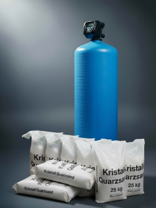 Einzel Kiesfilter 2,7 m³/h<br>Zeitgesteuert