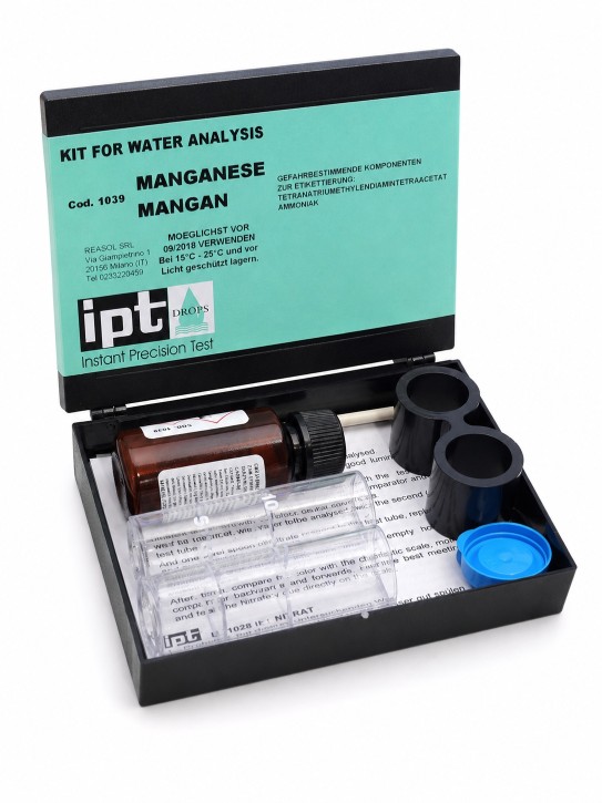 Mangan<br>Messbesteck<br>0,05 - 1,5 mg/l