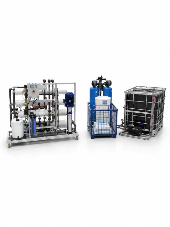 Mietanlagensystem für Kesselspeisewasser