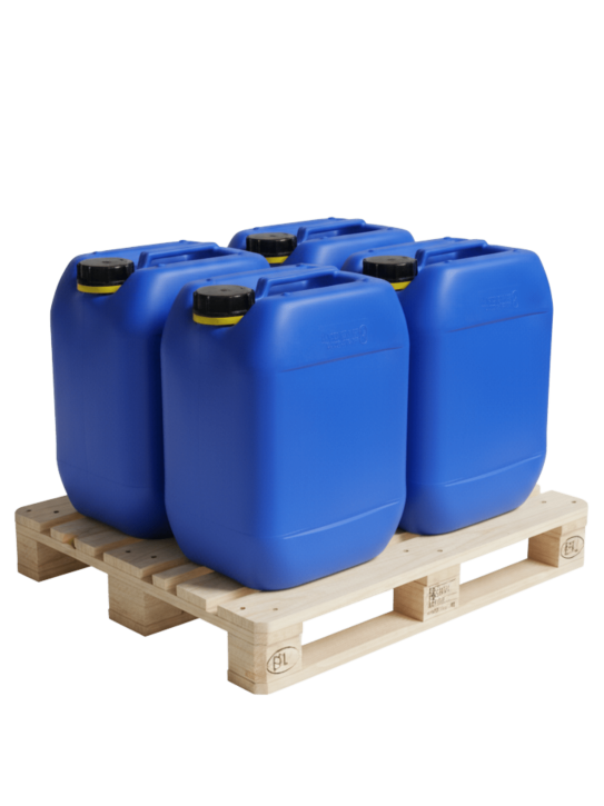 Natriumhydroxid-Lösung 5%<br>NaOH Natronlauge<br>4x 20 Liter Kanister