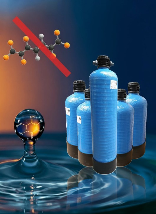 PFAS Entfernung Wasserfilter<br>für max. 10.000 l/h