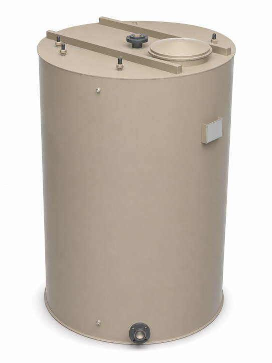 2.000 Liter<br>PP-H Hygienischer Tank<br>für Reinstwasser