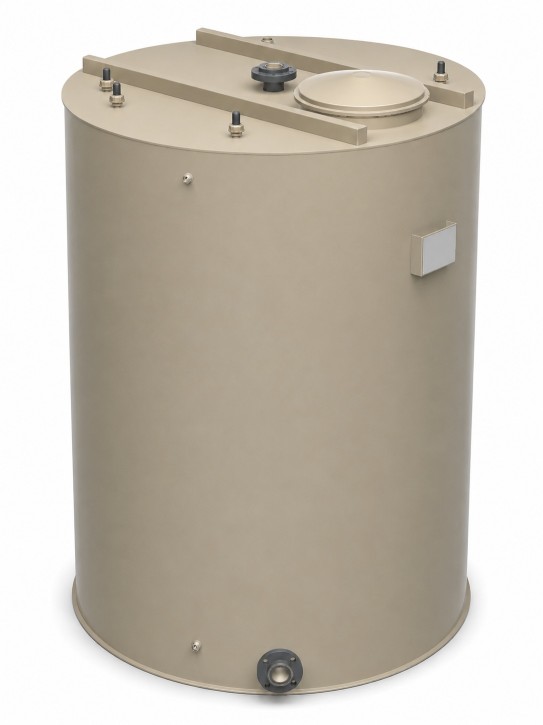 3.000 Liter<br>PP-H Hygienischer Tank<br>für Reinstwasser