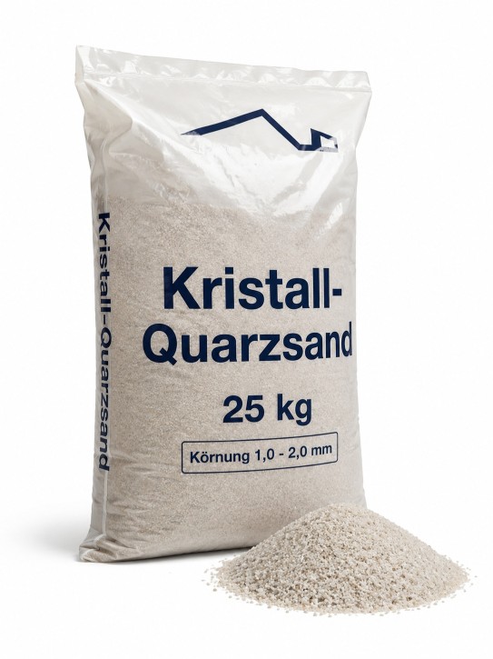Quarzkies Filtersand<br>Körnung 1,0 - 2,0 mm