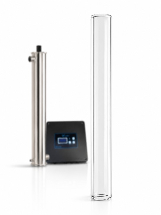 Quarzrohr für<br>UV Anlage Serie LCD