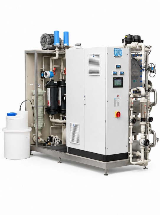 Reinstwasseranlage mit EDI <br><0,07 µS/cm für 7 m³/h