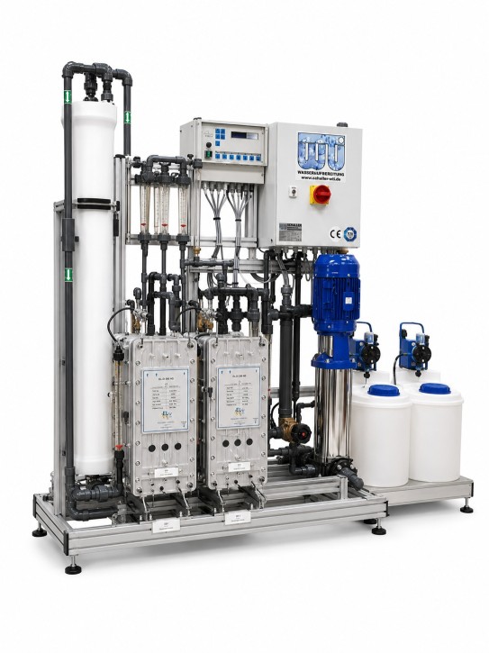 Reinstwasseranlage mit EDI <br><0,1 µS/cm bei 900 l/h