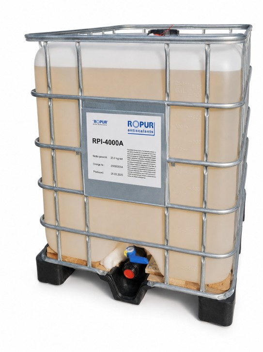 Antiscalant ROPUR RPI-4000A<br>1.100 kg IBC<br>Inkl. Versandkosten