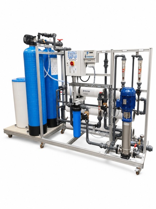 VE Anlage Osmose 3 m³/h<br>mit Doppelenthärtung