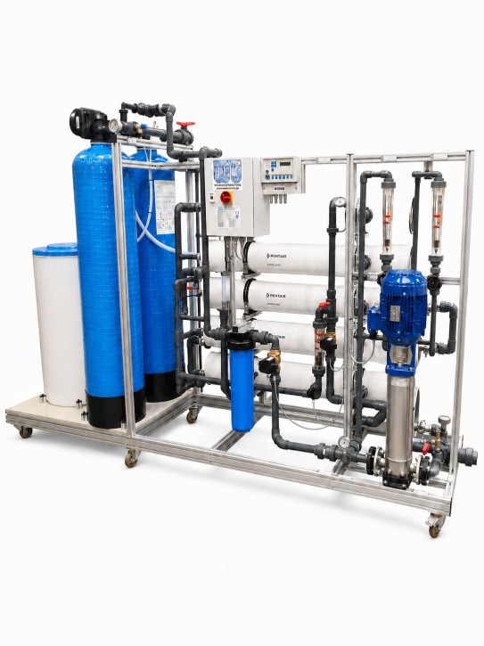 VE Anlage Osmose 4 m³/h<br>mit Doppelenthärtung
