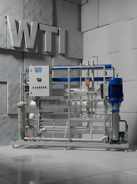 Umkehrosmoseanlage<br>mit Konzentratstufe 4 m³/h